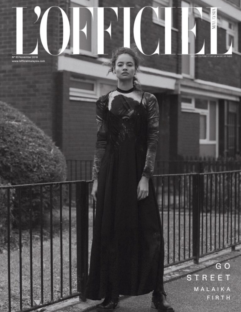 L'Officiel Malaysia MALAIKA FIRTH _ Onin Lorente Oct 18 – featured image
